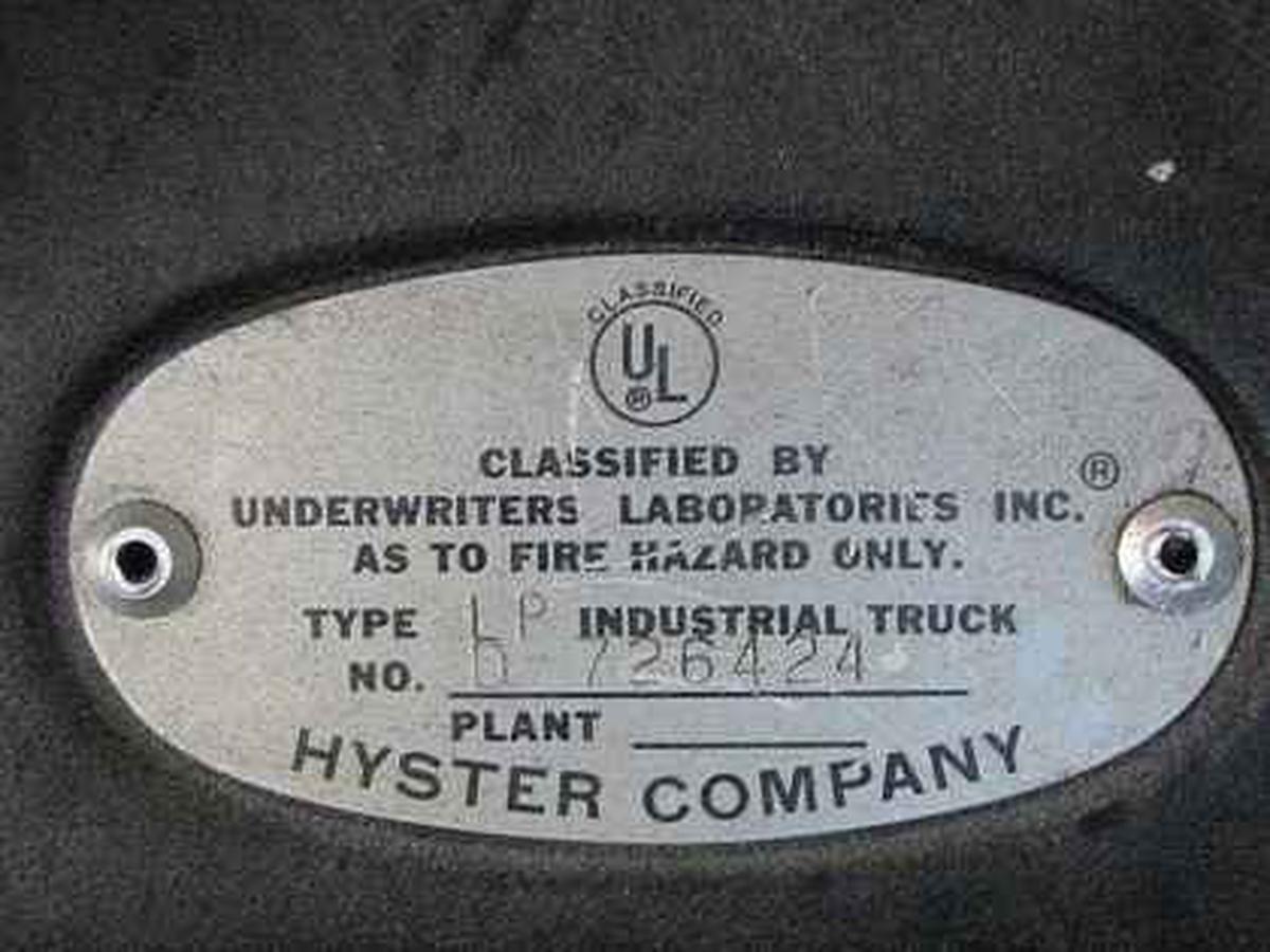 2000 Hyster S60XM