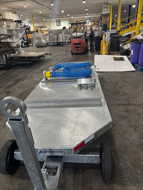 Electric Lavatory Service Cart - Standard GSE STD LC 110/110