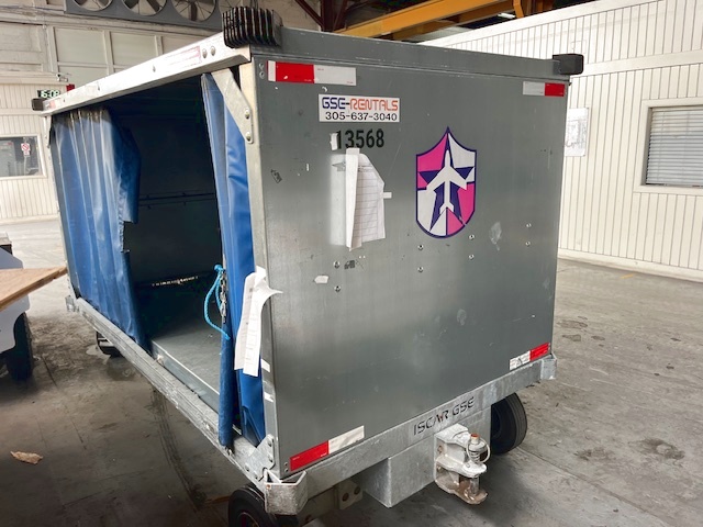 Baggage Carts Closed Iscar BCL-8 Galvanized 2023