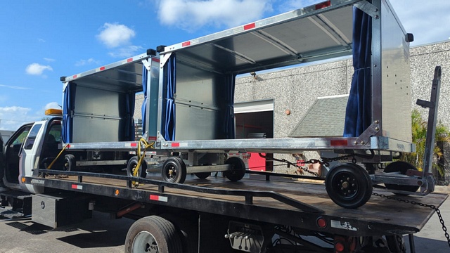 Baggage Carts Closed Iscar BCL-8 Galvanized 2023