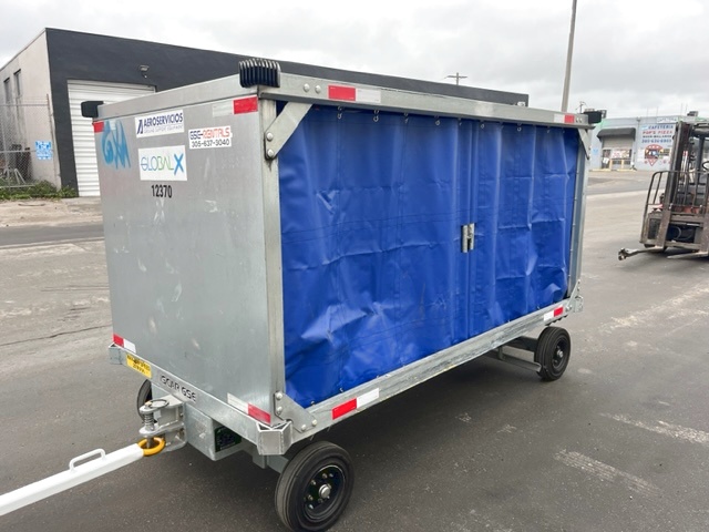 Baggage Carts Closed Iscar BCL-8 Galvanized 2022
