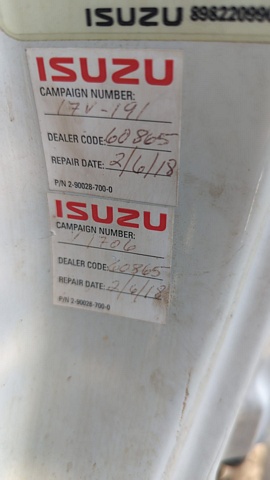 Truck Chassis Isuzu NPR-HD Diesel