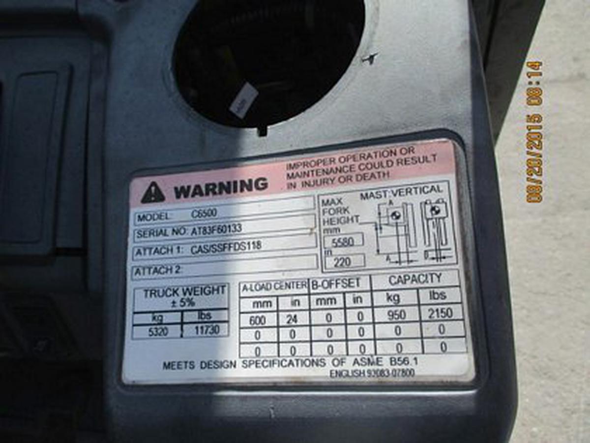 2007 Caterpillar C6500