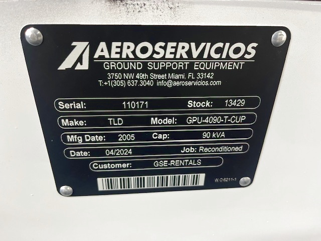 Ground Power Unit TLD GPU 4090-T-CUP