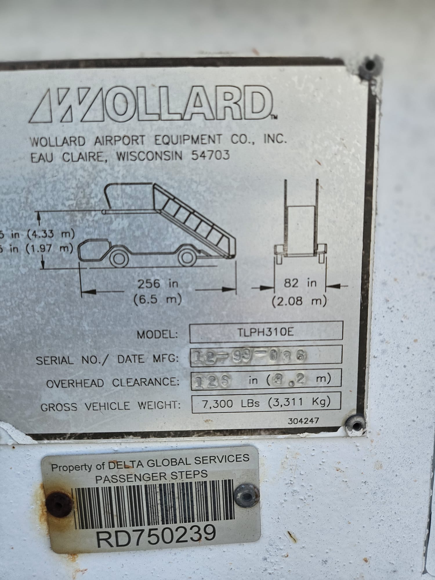 Motorized Passenger Wollard TLPH-310E