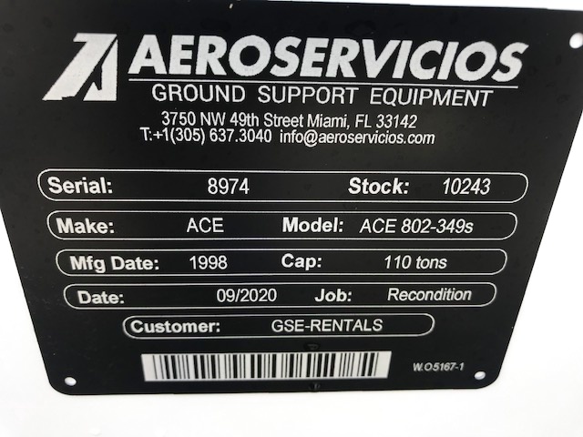 Air Conditioning Unit ACE-802-349s - 110 Tons