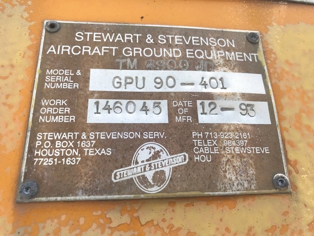 Ground Power Unit S&S TM-4900 JD