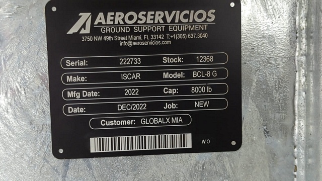 Baggage Carts Closed Iscar BCL-8 Galvanized 2022