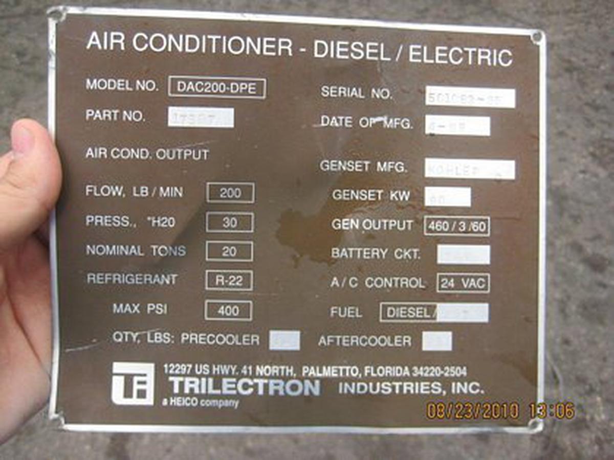 1998 Trilectron DAC200-DPE + Heater