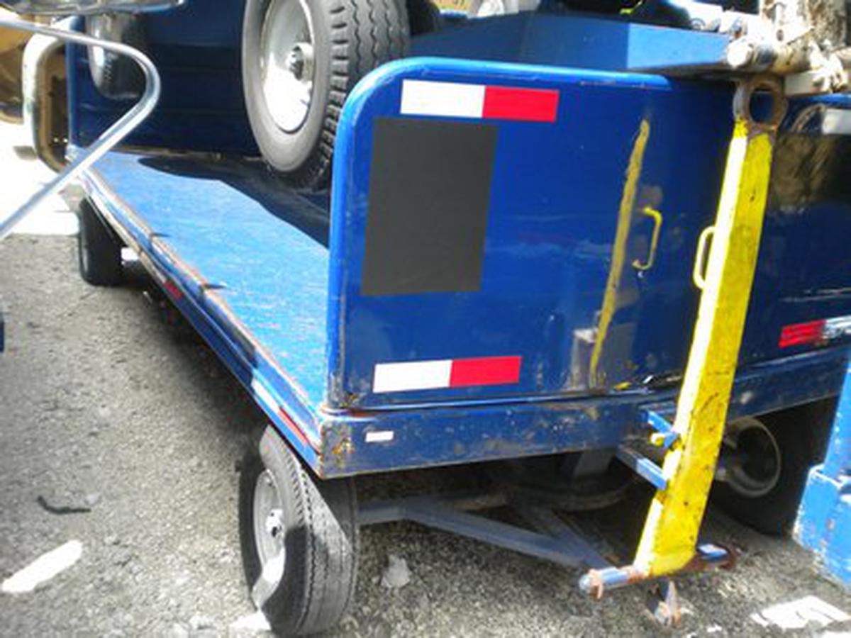 Baggage Cart Open - Wollard