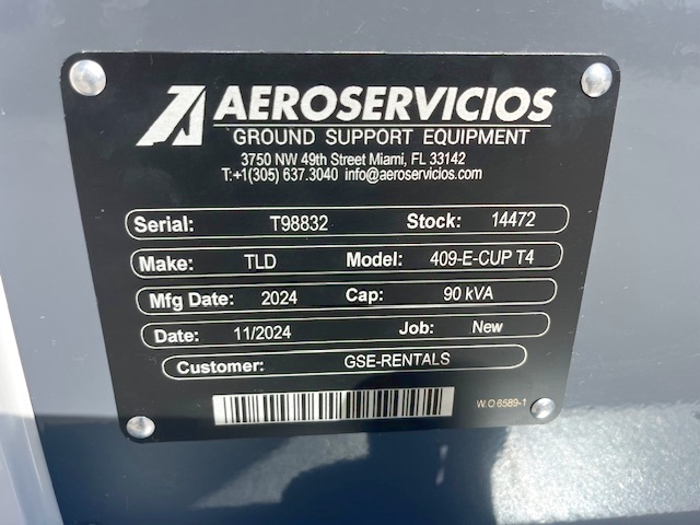 Ground Power Unit TLD GPU 409-E-CUP