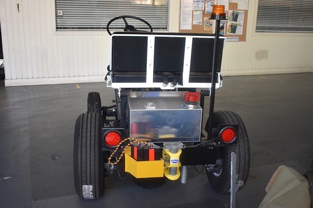 Baggage Tractor Tug MA-50 - Parts Demo