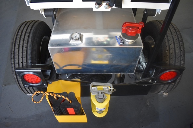 Baggage Tractor Tug MA-50 - Parts Demo