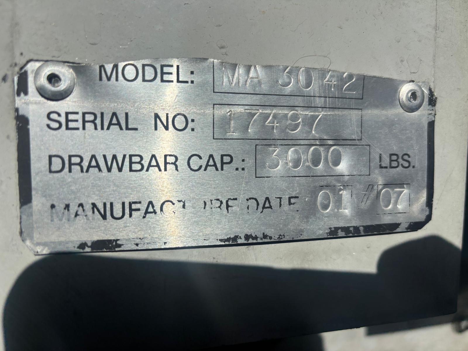 Baggage Tractor Tug MA-30 CAB