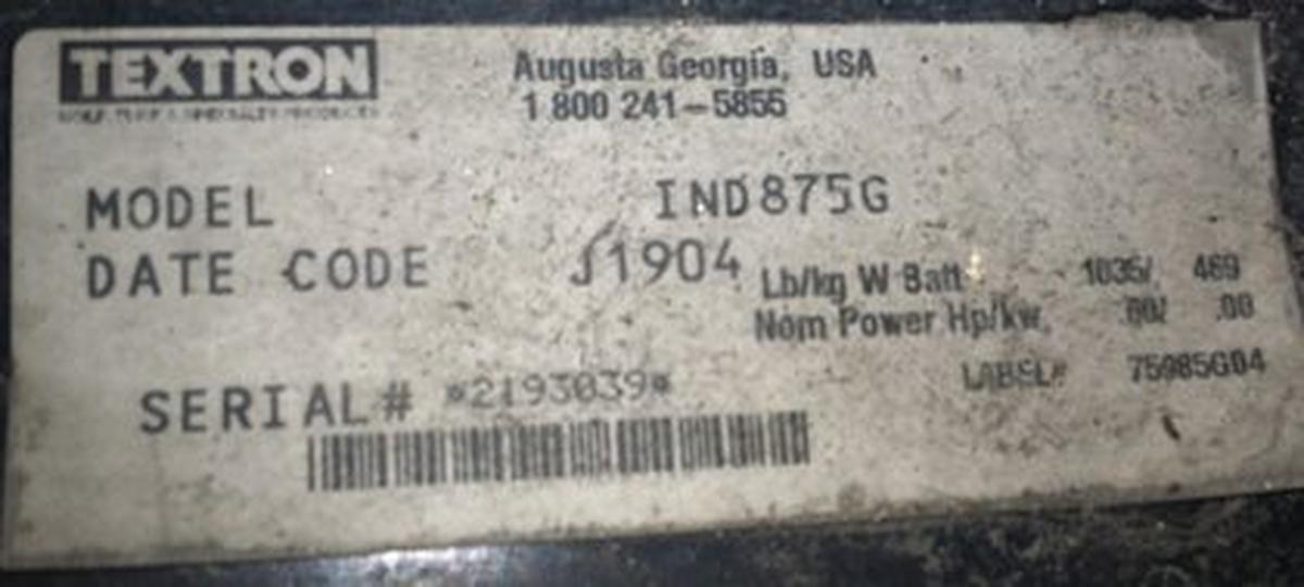 2004 EZ-GO IND-875G