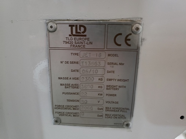 Baggage Tractor TLD Jet-16