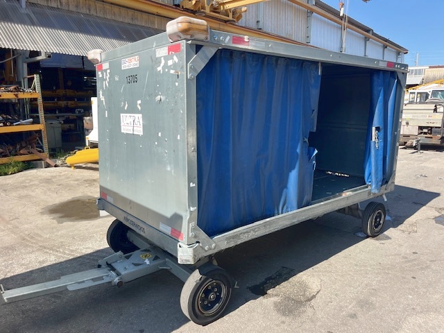 Baggage Carts Closed Iscar BCL-8 Galvanized 2023