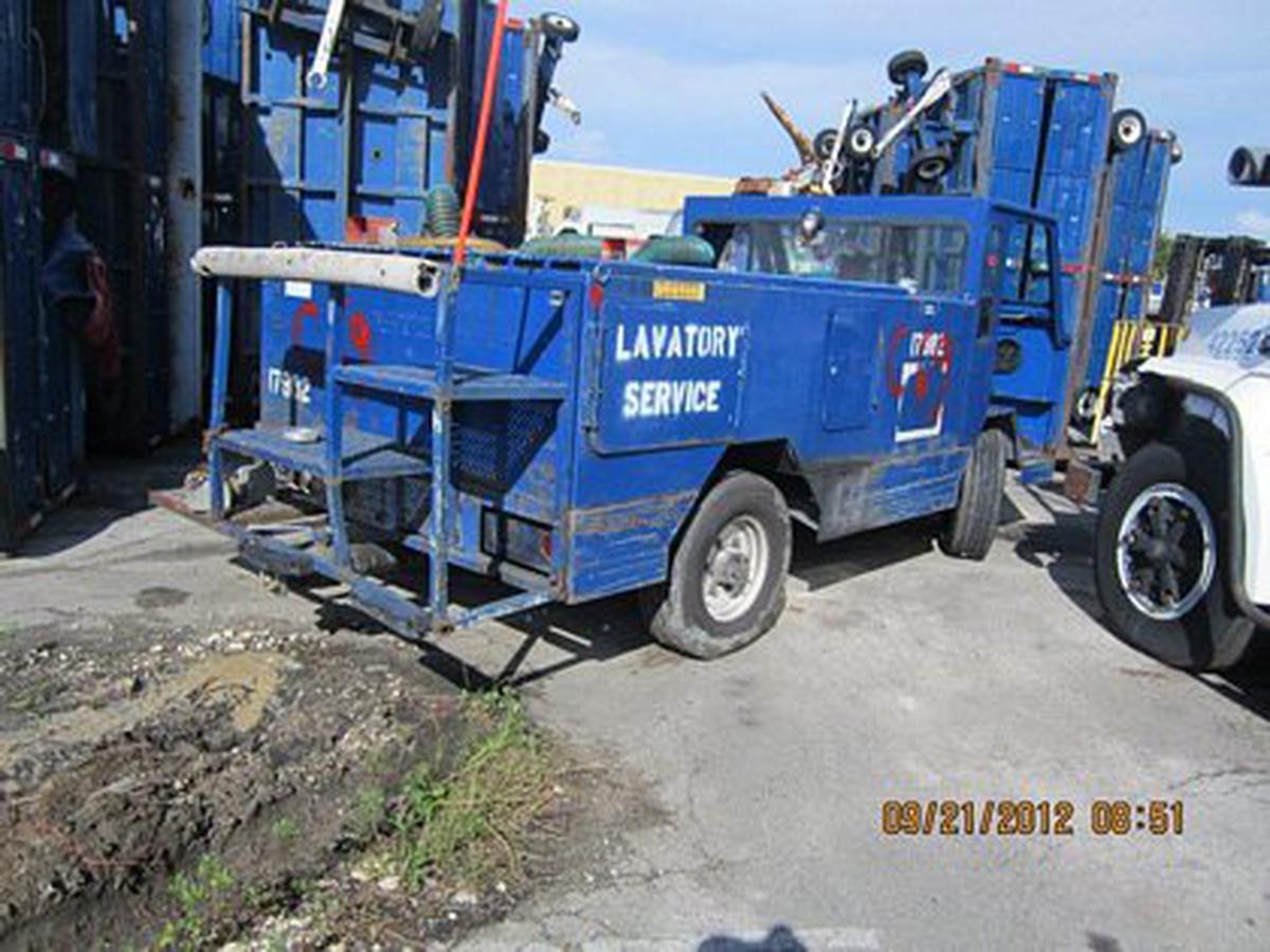 Lavatory Truck  Lift-A-Loft APV- LAV