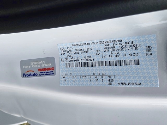 Truck Chassis Ford F-350 XL SD 2024