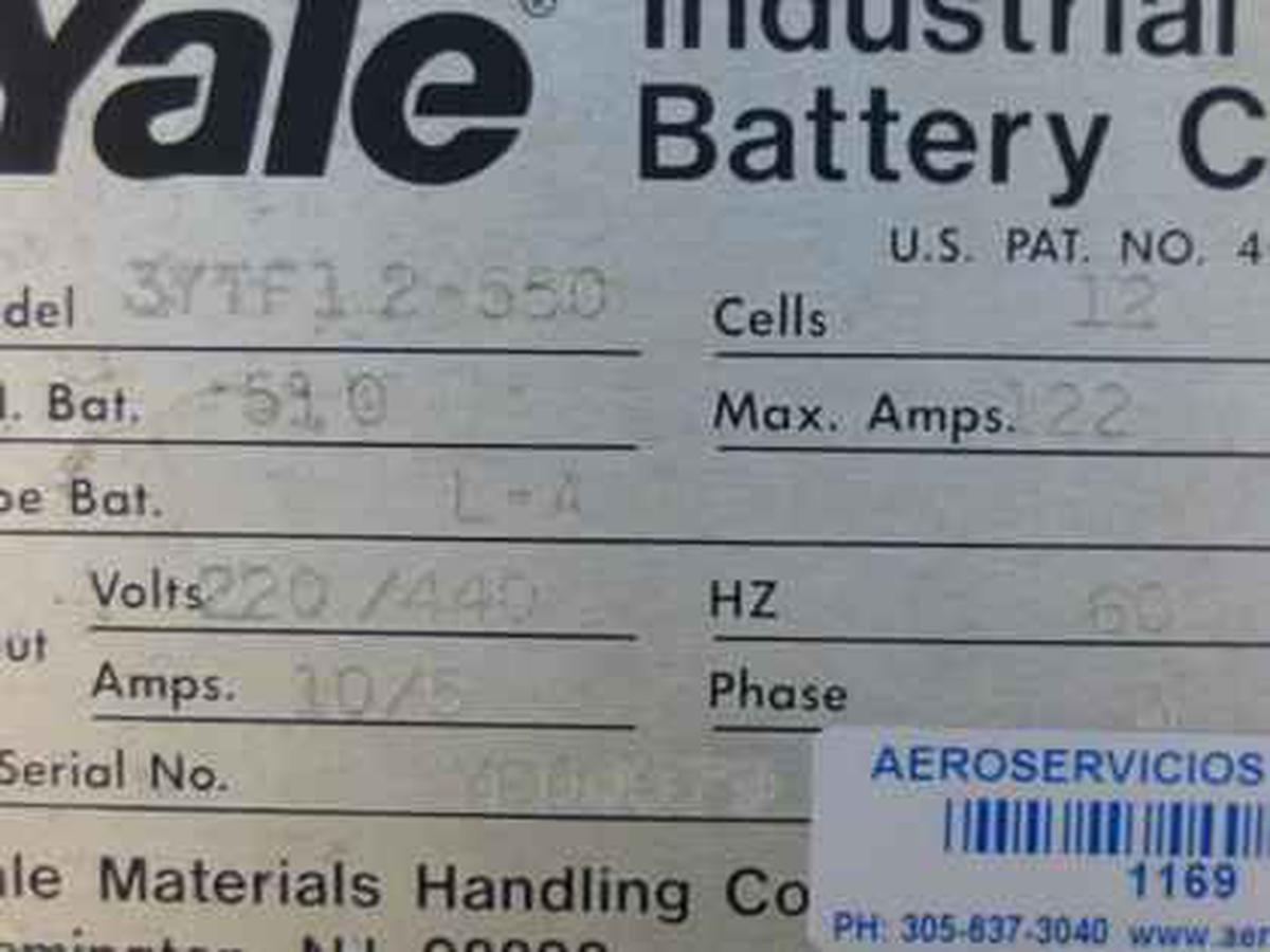 Battery Charger Yale 3YTF12-550
