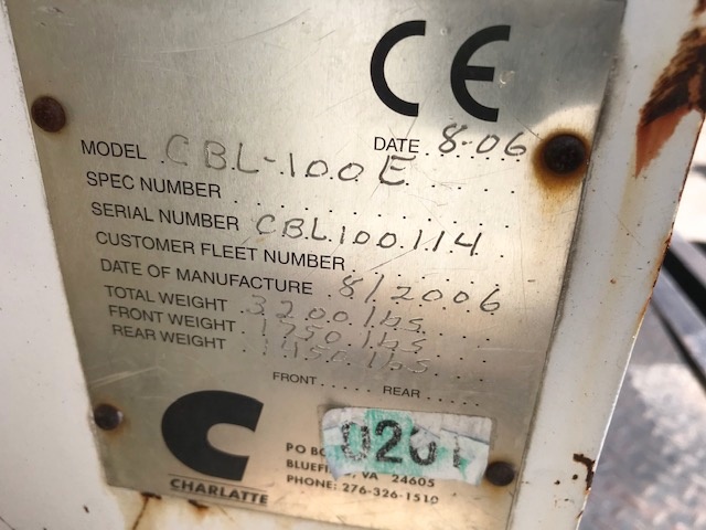 Belt Loader Charlatte CBL-100E