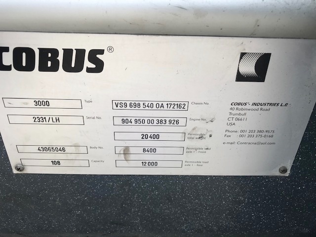 Airport Apron Bus Cobus 3000 - 108 pax.