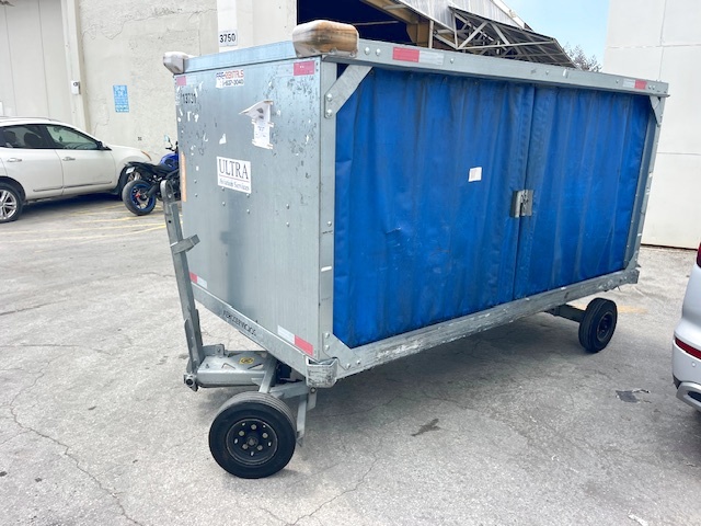 Baggage Carts Closed Iscar BCL-8 Galvanized 2023