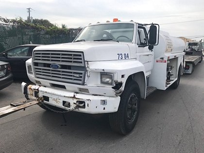 Fuel Truck AV-JF Gas F-800